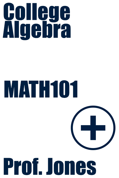 the cover of College Algebra